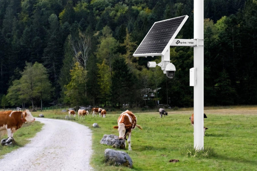 Camaras VIGI con paneles solares